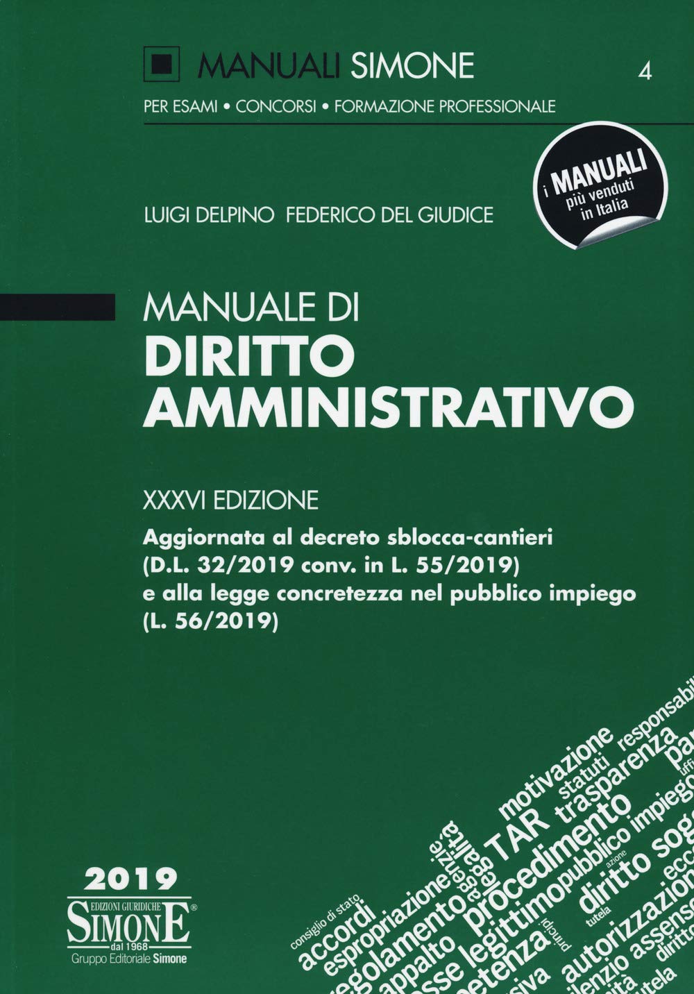 Manuale di diritto amministrativo book