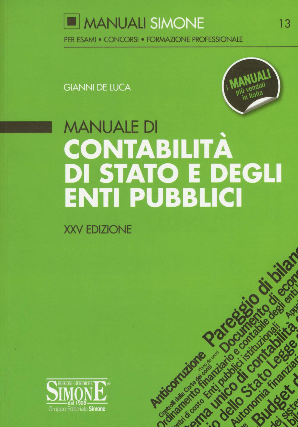 Manuale di contabilità di Stato e degli enti pubblici Law
