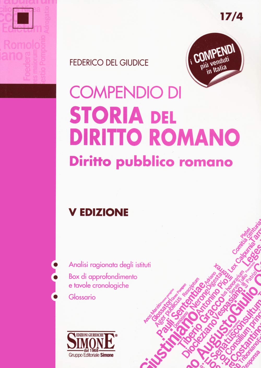 Compendio di storia del diritto romano. Diritto pubblico romano Law