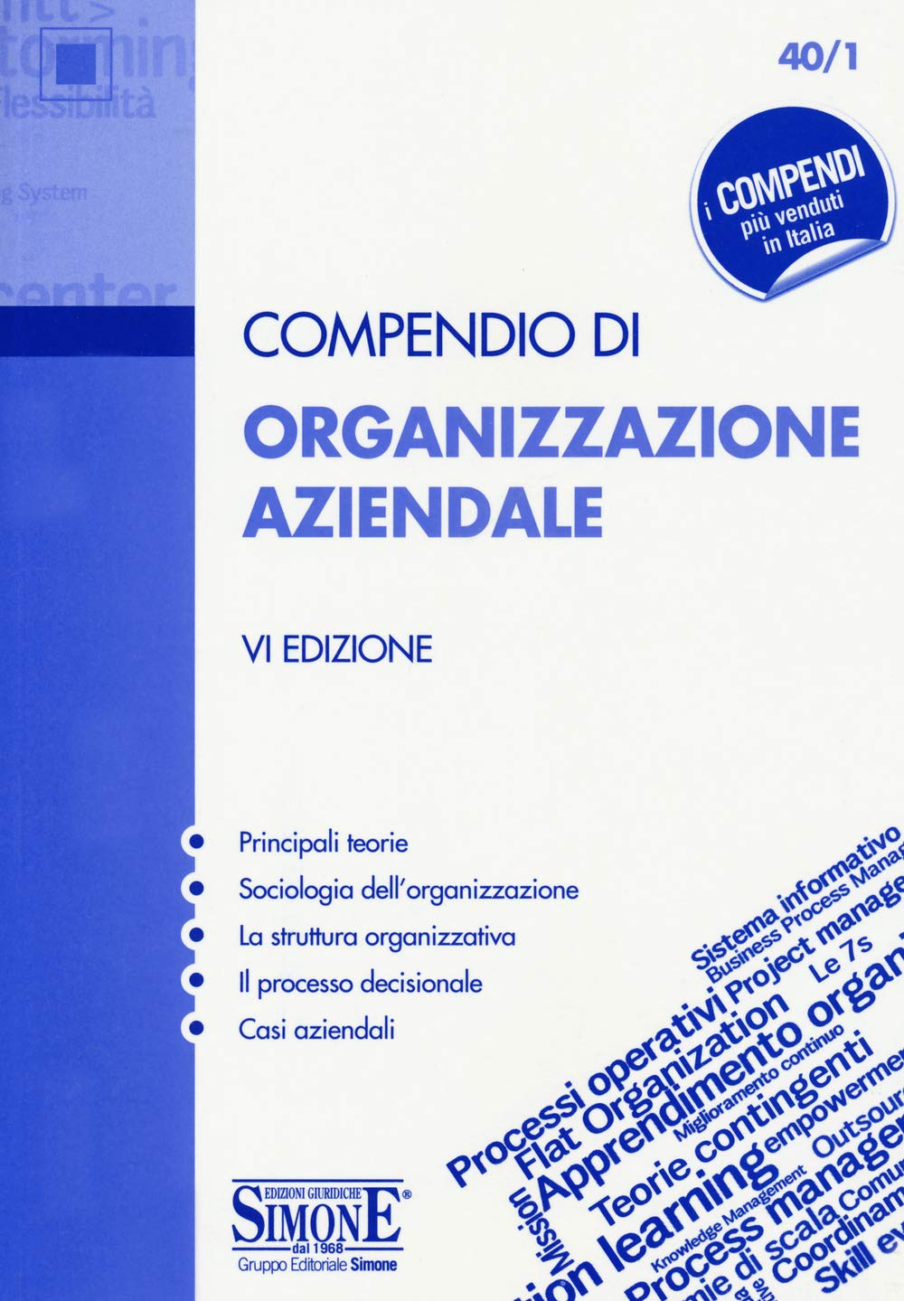 Compendio di organizzazione aziendale book