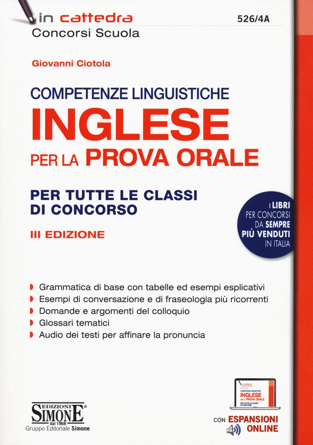 Competenze linguistiche. Inglese per la prova orale. Per tutte le classi di concorso book