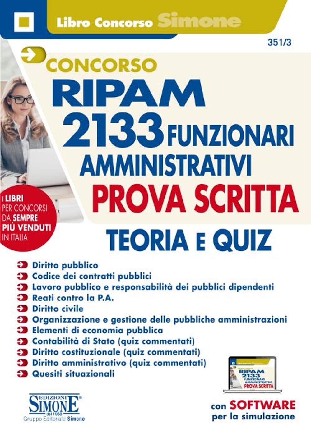 Concorso RIPAM 2133 funzionari amministrativi (Il libro concorso) Business, Finance & Career