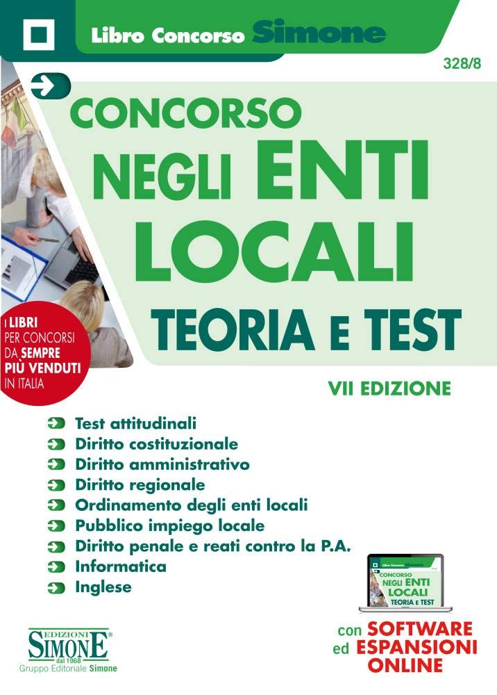 Concorso negli enti locali. Teoria e test. Con espansione online. Con software di simulazione book