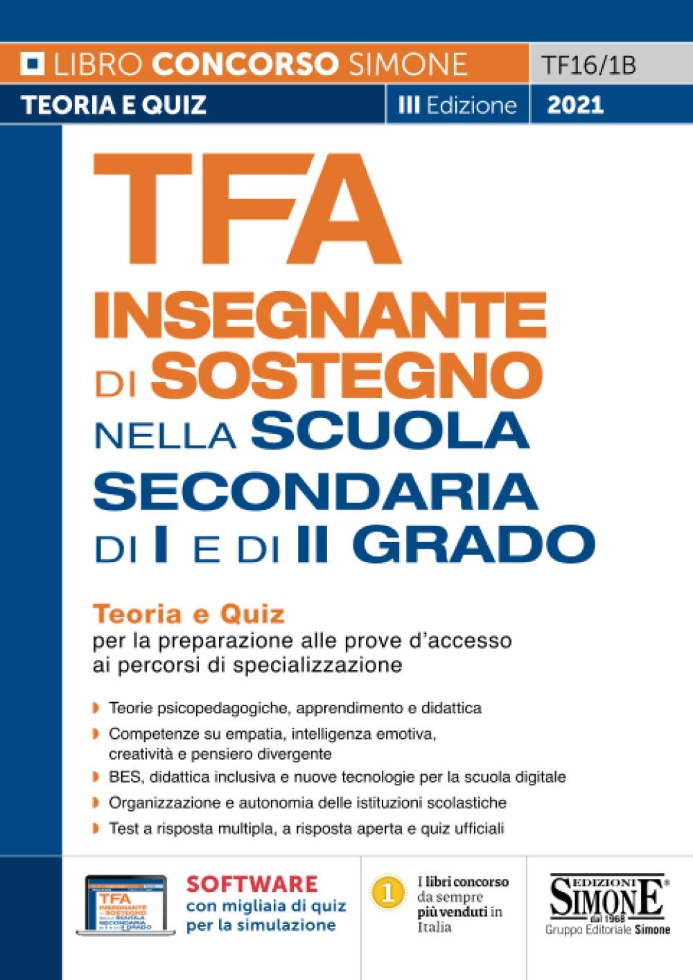 TFA Insegnante di sostegno - Nella scuola secondaria di I e II grado book