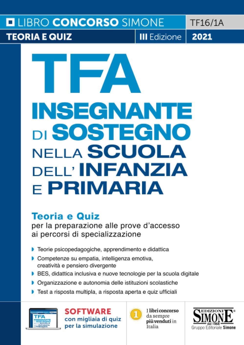 TFA Insegnante di Sostegno nell'Infanzia e Primaria - Teoria e Quiz book