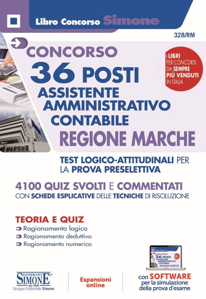 "328/RM-36. Concorso 36 Assistente Amministrativi Contabili - Regione Marche - La prova preselettiva" Social Sciences