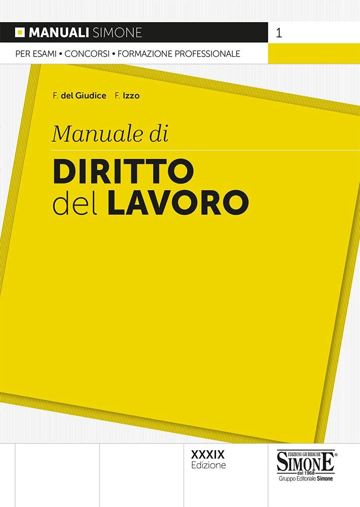 Manuale di diritto del lavoro book