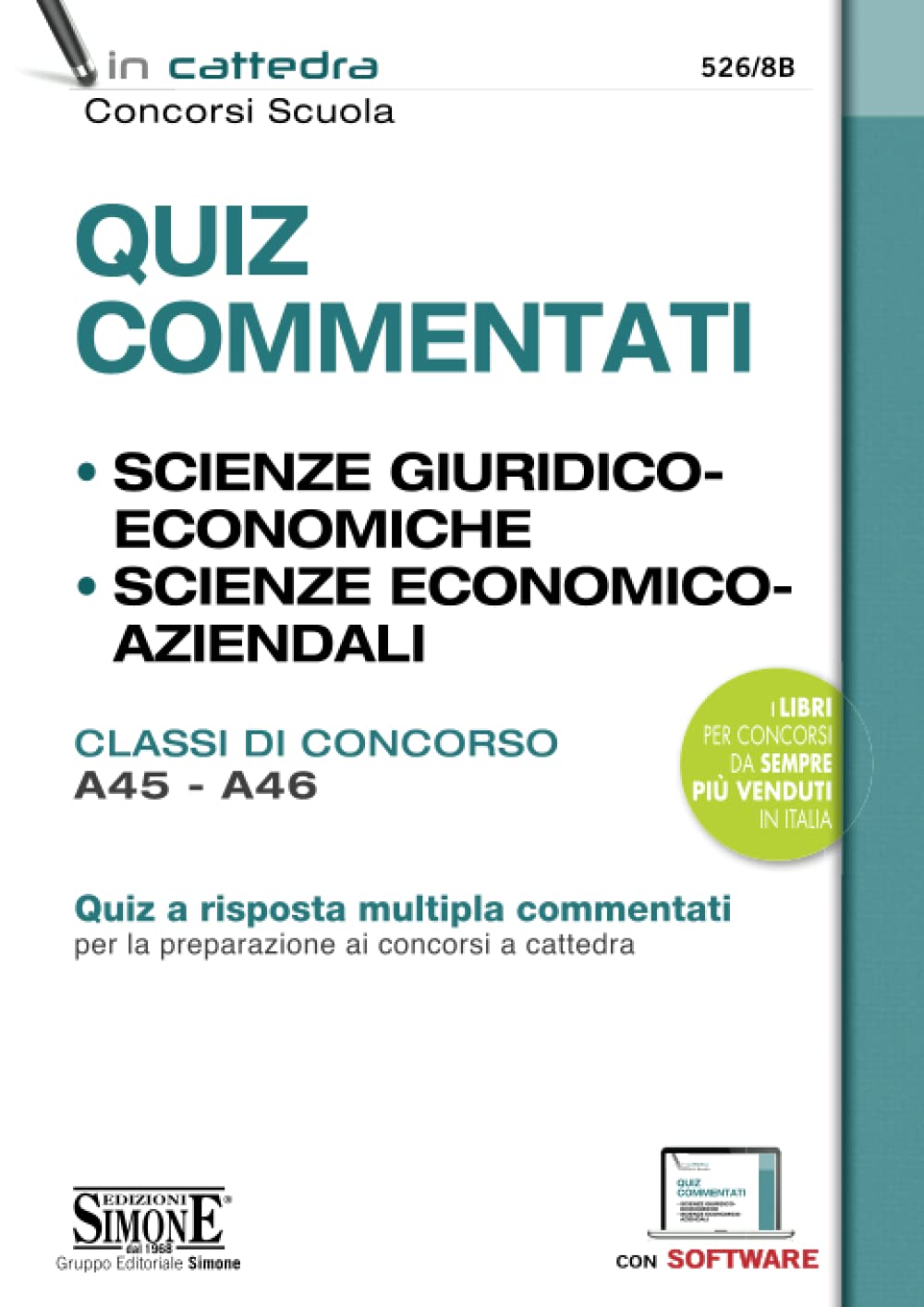 Quiz Commentati. Scienze Giuridiche ed Economiche. Scienze Economico-Aziendali. book