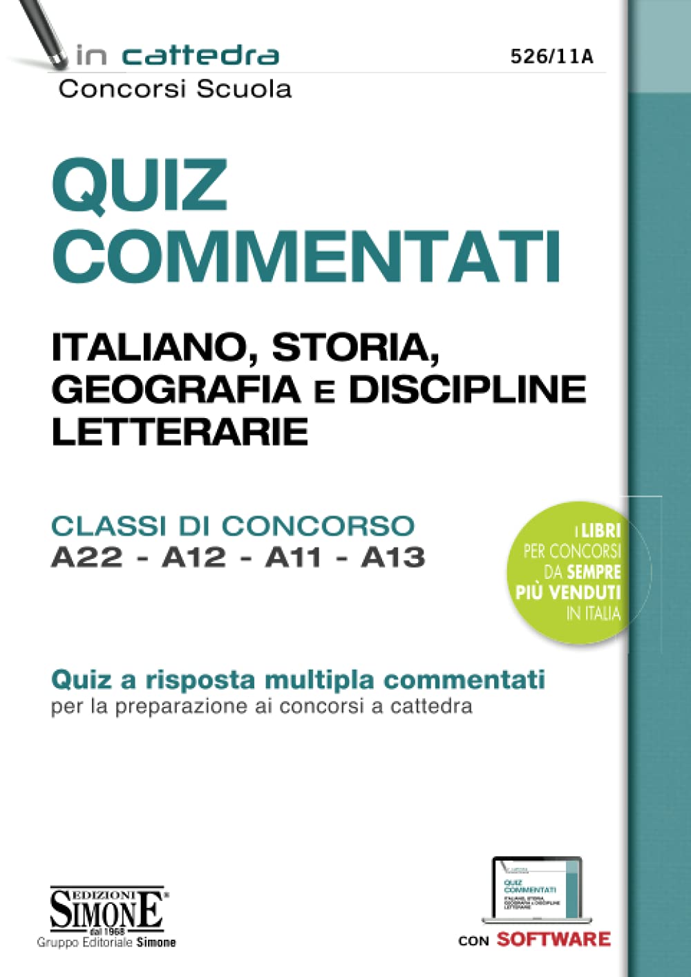 Quiz commentati. Italiano, storia, geografia e discipline letterarie (Concorsi nella scuola) Education & Training