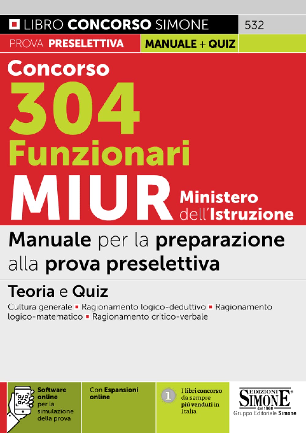 Concorso 304 Funzionari MIUR - Ministero dell’istruzione book
