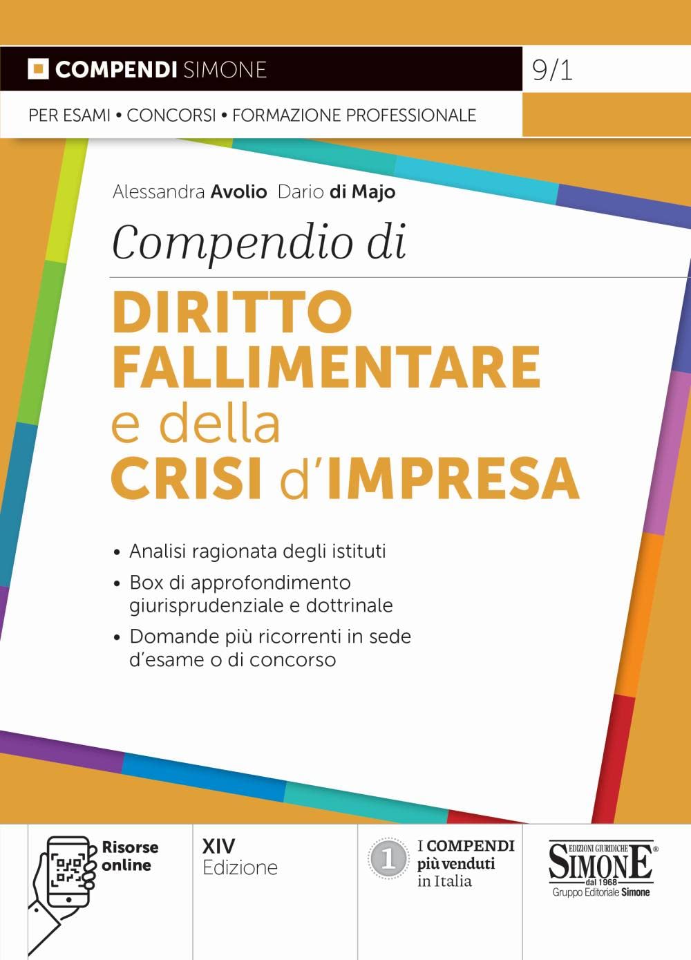 Compendio di diritto fallimentare e della crisi d'impresa Law