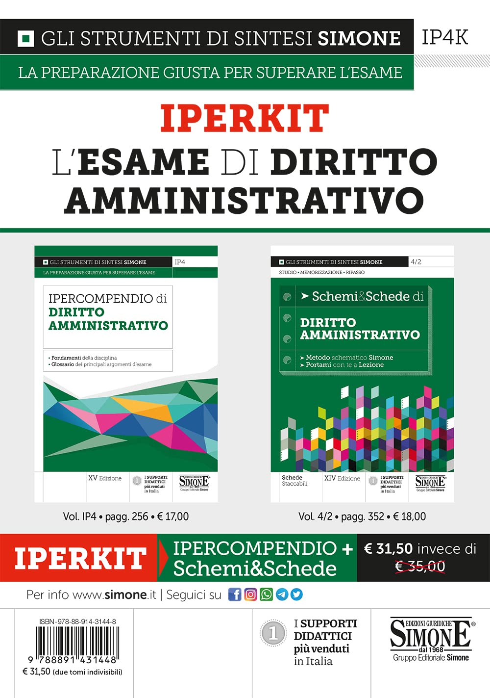 Iperkit esame di diritto amministrativo: Ipercompendio diritto amministrativo-Schemi & schede di diritto amministrativo Law