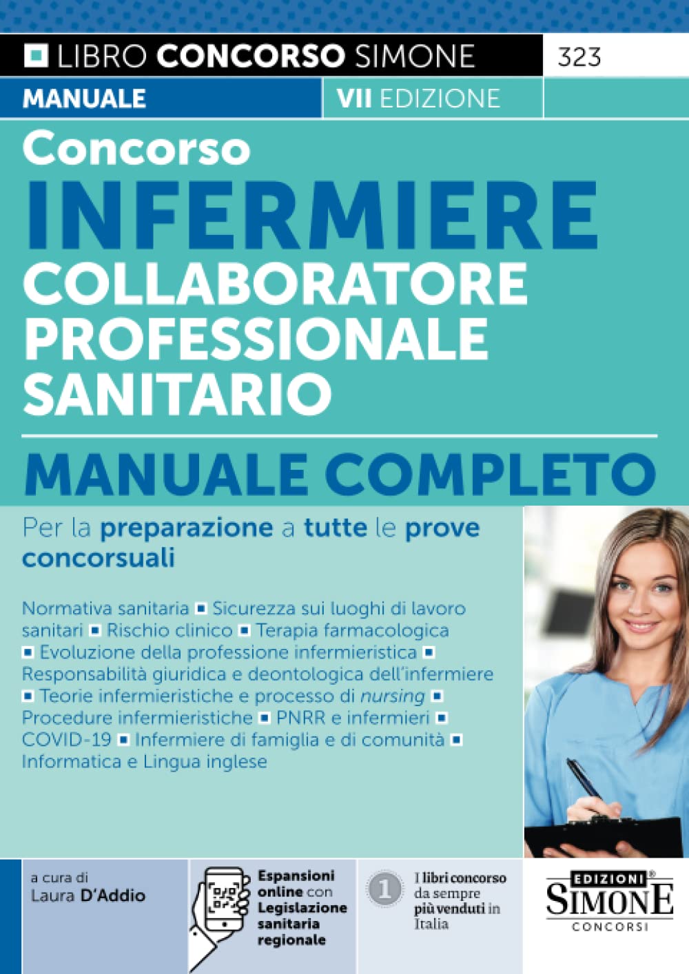 Concorso Infermiere Collaboratore Professionale Sanitario - Manuale completo book