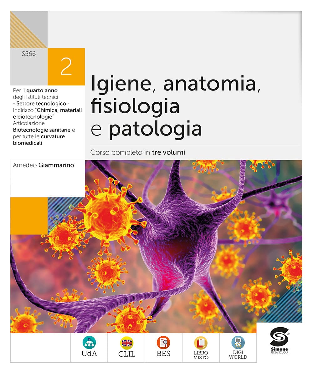 Igiene anatomia fisiologia patologia. Per il 2° anno degli Ist. tecnici. Con e-book. Con espansione online (Vol. 2) book