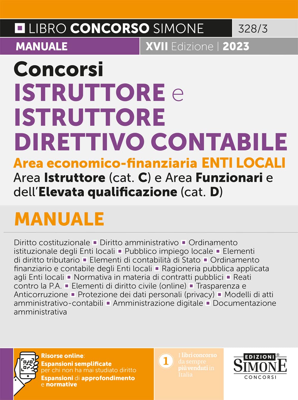 Concorsi istruttore e istruttore direttivo contabile area economico-finanziaria enti locali. Categorie C e D. Manuale. Con espansioni online Business, Finance & Career