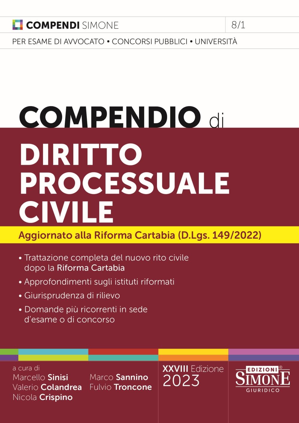 Compendio di Diritto Processuale Civile Law