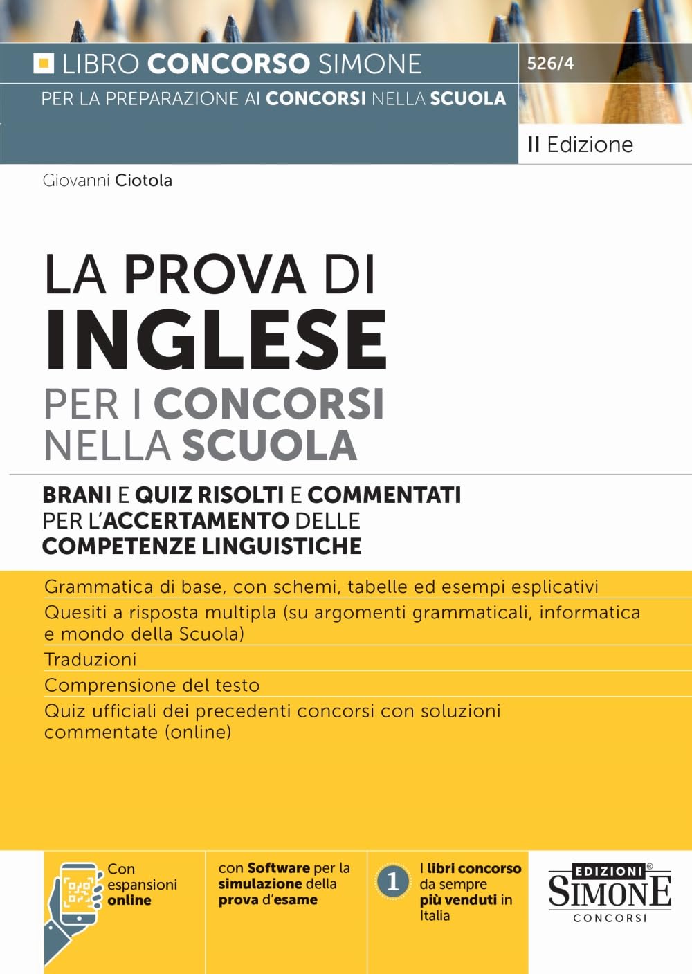 La prova di inglese per i concorsi nella scuola. Brani e quiz risolti e commentati per l'accertamento delle competenze di linguistiche book