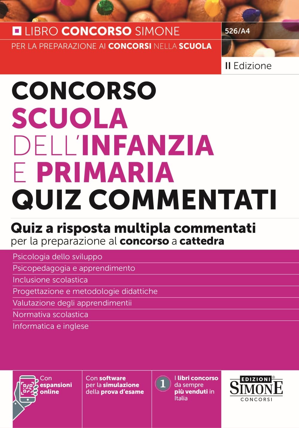 Concorso Scuola dell'Infanzia e Primaria Quiz Commentati - Quiz a risposta multipla commentati per la preparazione al concorso a cattedra Education & Training