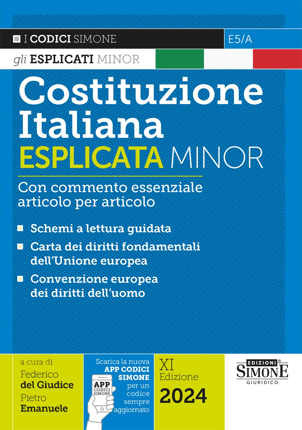 Costituzione italiana esplicata. Con commento essenziale articolo per articolo. Ediz. minor book