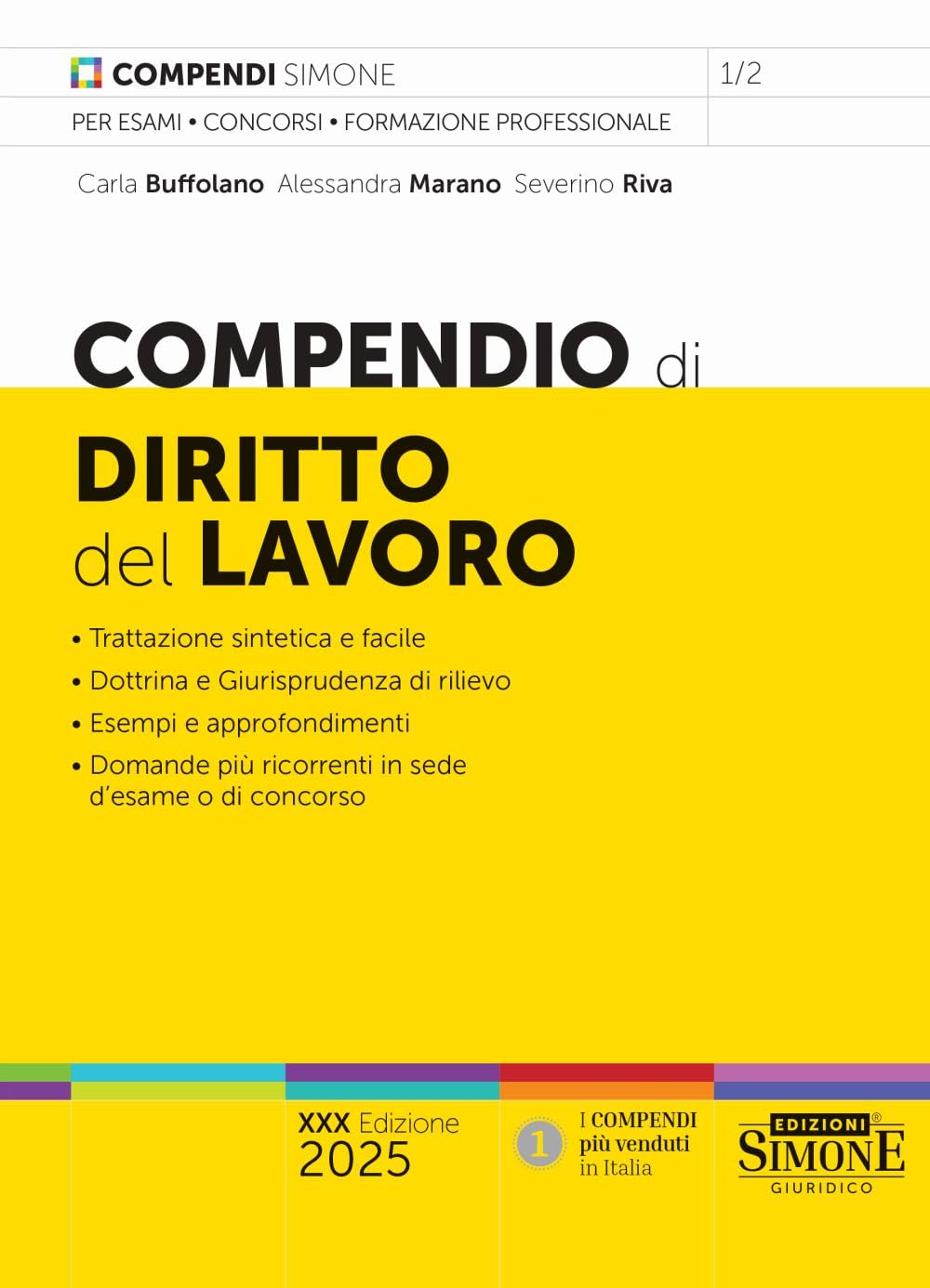 Compendio di diritto del lavoro. Nuova ediz. book
