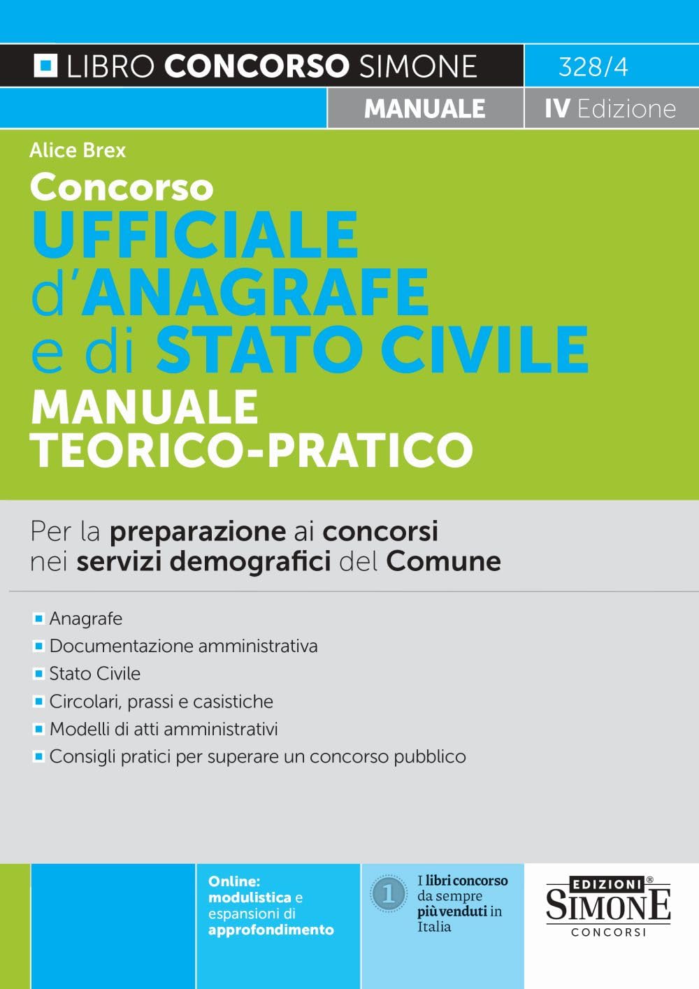 Concorso Ufficiale d'Anagrafe e di Stato Civile - Manuale Teorico-Pratico - Per la preparazione ai concorsi nei servizi demografici del Comune book