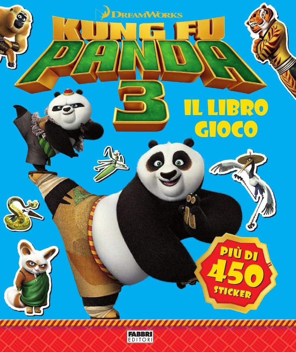 Kung Fu Panda 3. Il libro gioco. Con adesivi. Ediz. illustrata Tiptoi & Games