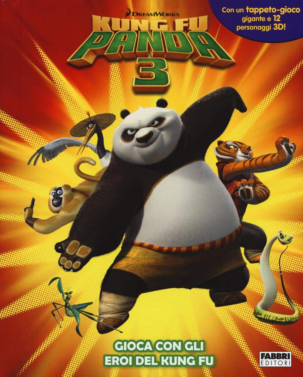 Gioca con gli eroi del kung fu. Kung Fu Panda 3. Ediz. illustrata. Con gadget book