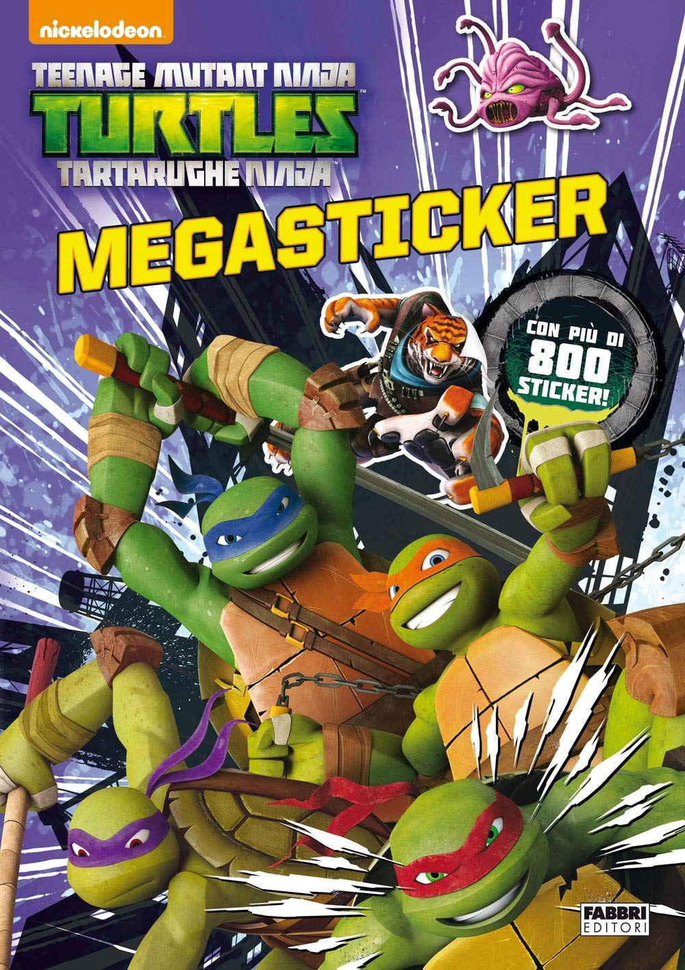 Teenage mutant ninja turtles. Megastickers Tiptoi & Games
