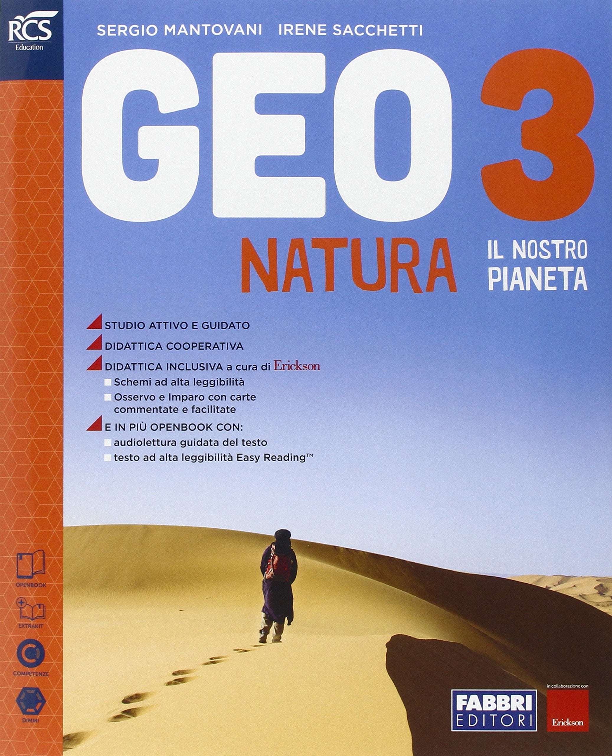 Geonatura.Atlante osservo e imparo-Extrakit-Openbook.Per la scuola media book