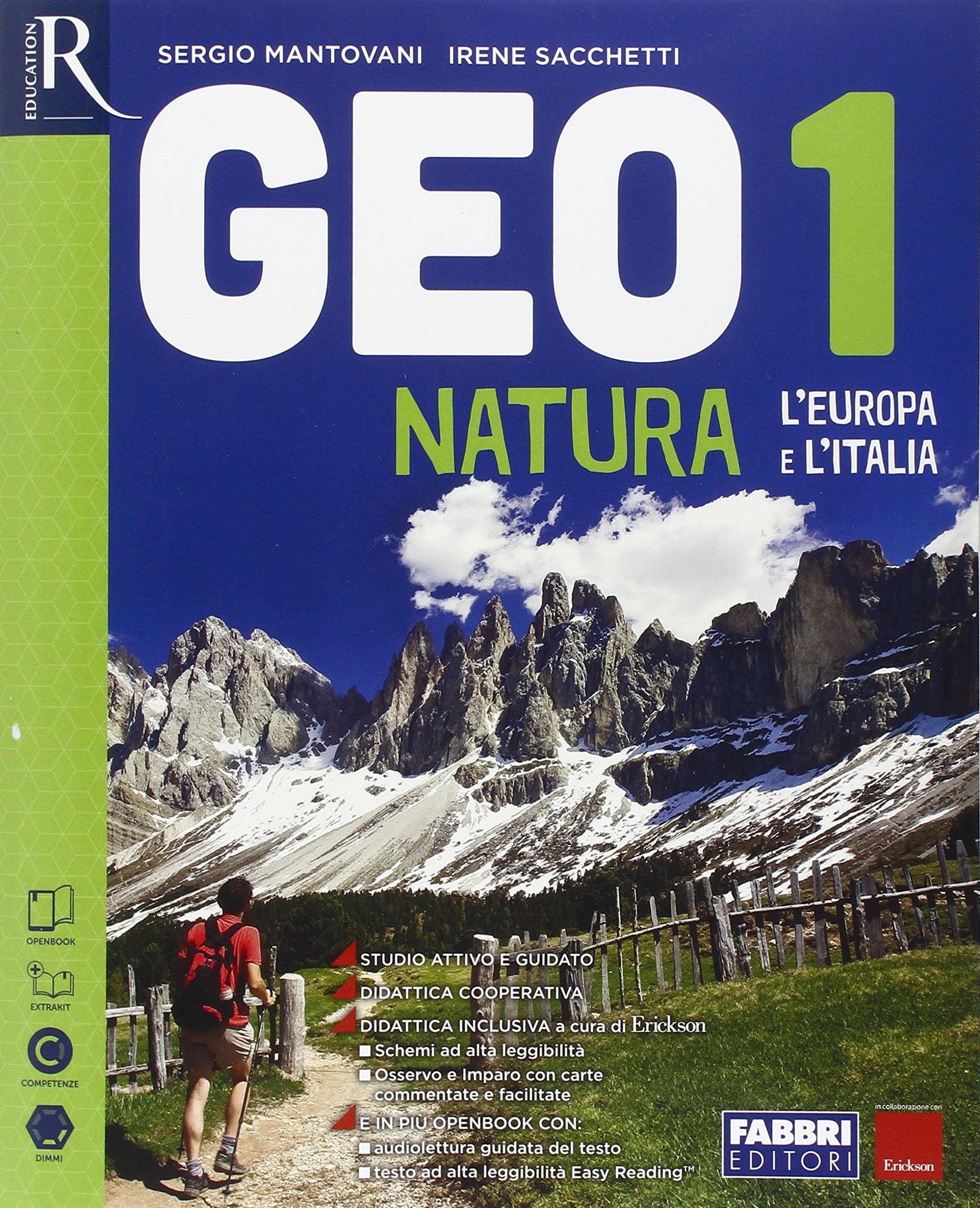 Geonatura. Atlante osservo e imparo-Extrakit-Openbook-Regioni d'Italia. Per la Scuola media. Con e-book. Con espansione online (Vol. 1) Study Guides