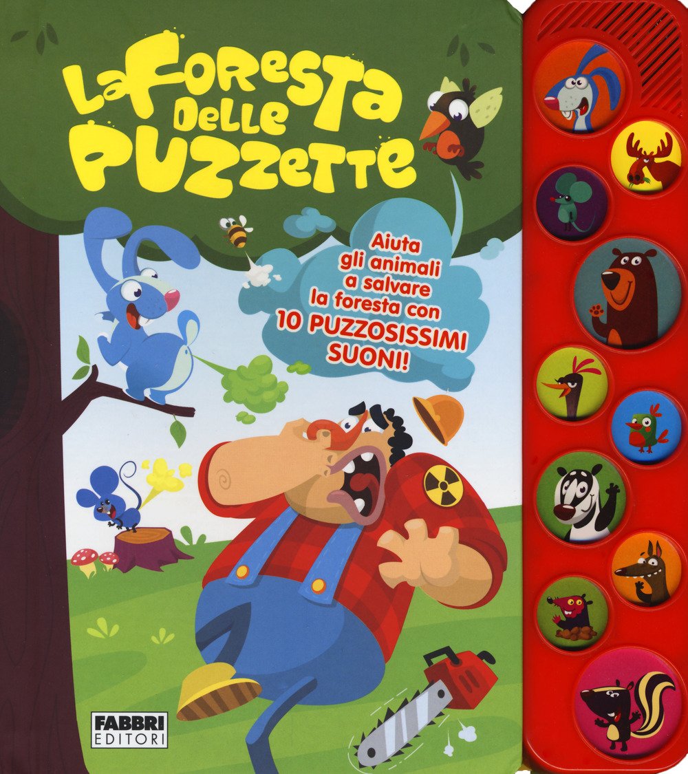 La foresta delle puzzette. Libro sonoro. Ediz. a colori book