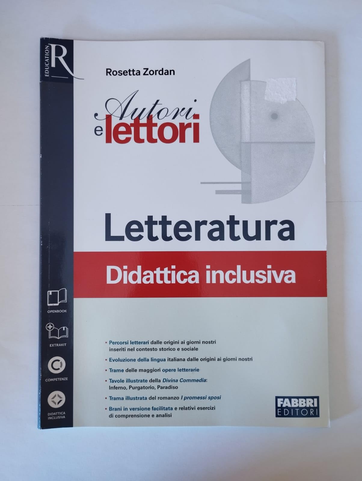 Autori e lettori, Letteratura - Didattica inclusivaRosetta Zordan2017 book