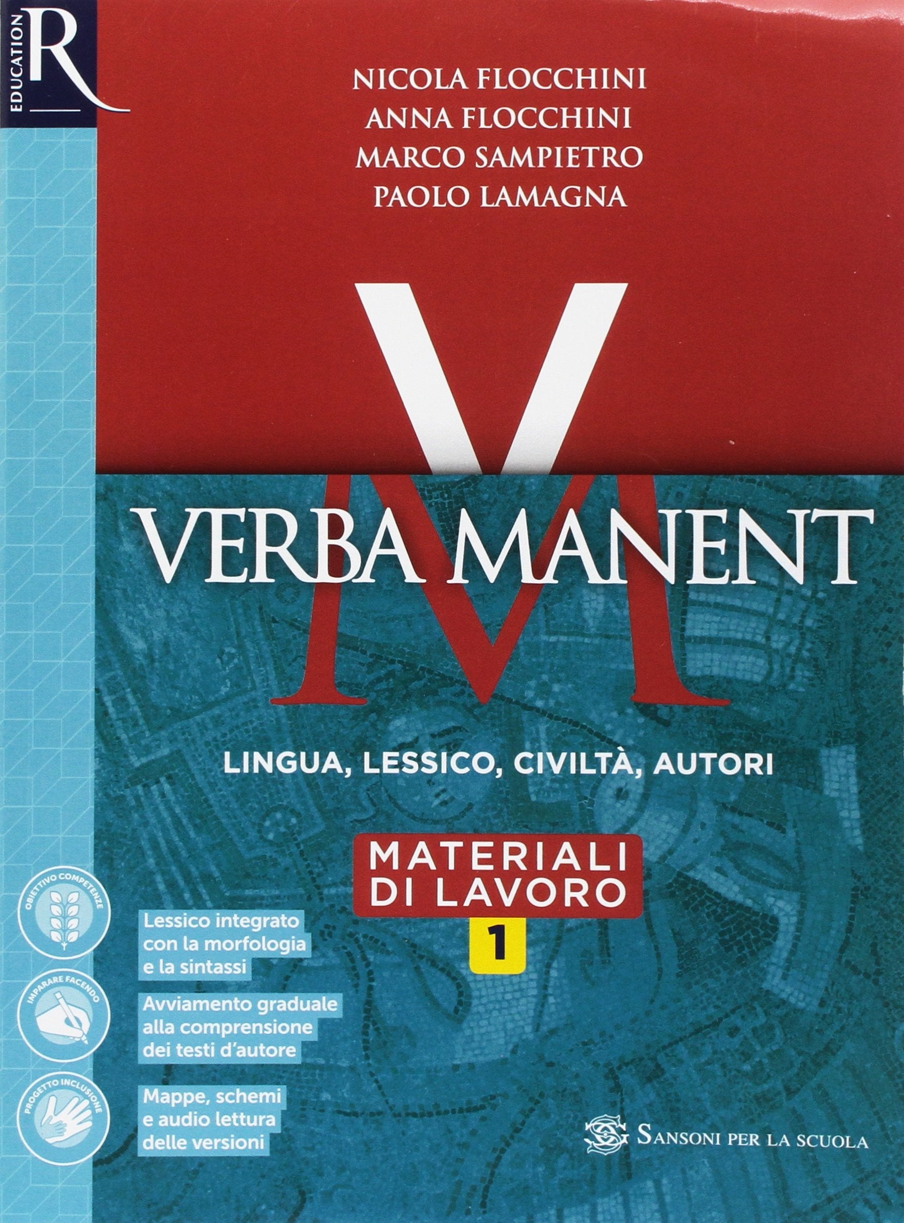 Verba manent. Esercizi-Repertori lessicali. Per le Scuole superiori. Con e-book. Con espansione online (Vol. 1) book