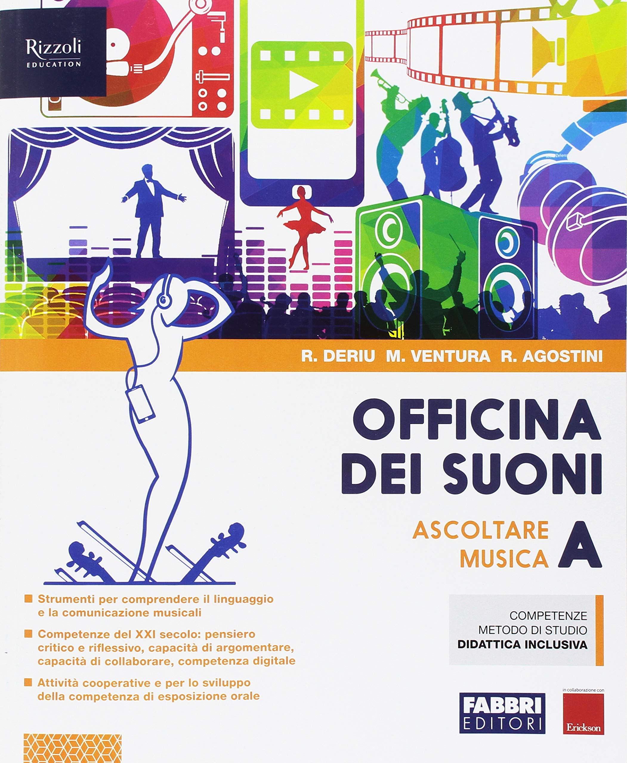 Officina dei suoni. Per la Scuola media. Con ebook. Con espansione online. Ascoltare la musica (Vol. A) Professional & Reference Books