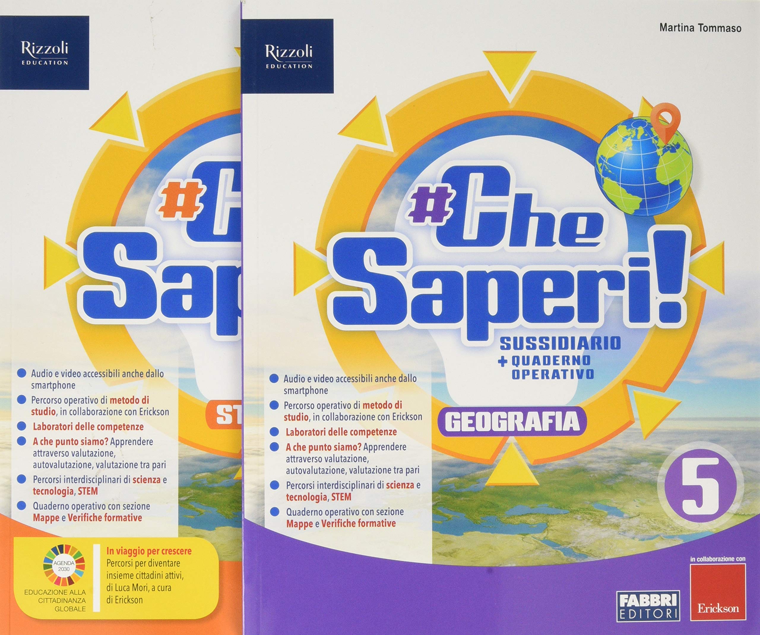 #CheSaperi! Sussidiario antropologico. Con Quaderni operativi. Per la 5ª classe elementare. Con e-book. Con espansione online book