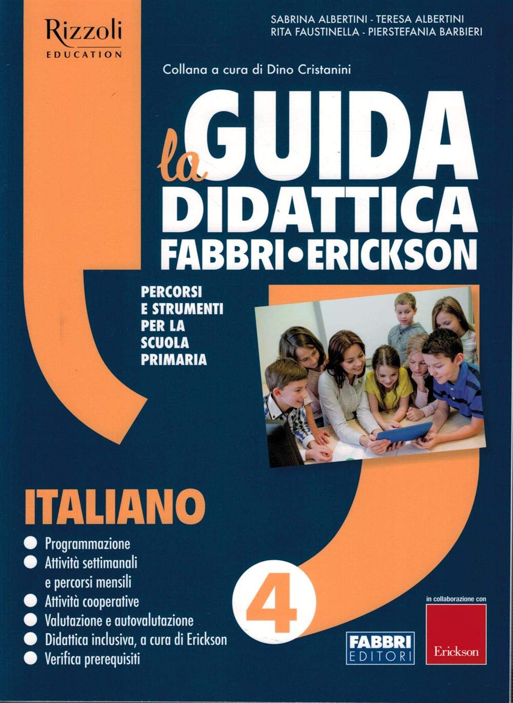 La Guida didattica Fabbri - Erickson. Italiano 4 book