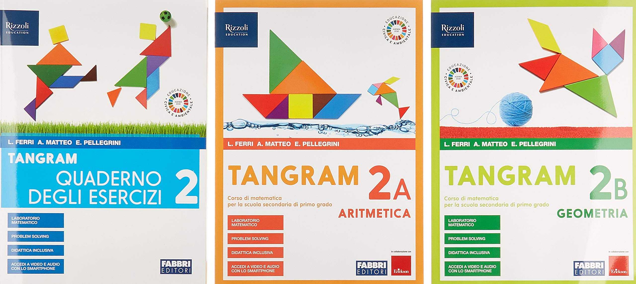 Tangram. Per la Scuola media. Con e-book. Con espansione online. Quaderno 2 + hub young + hub kit (Vol. 2A-2B) book
