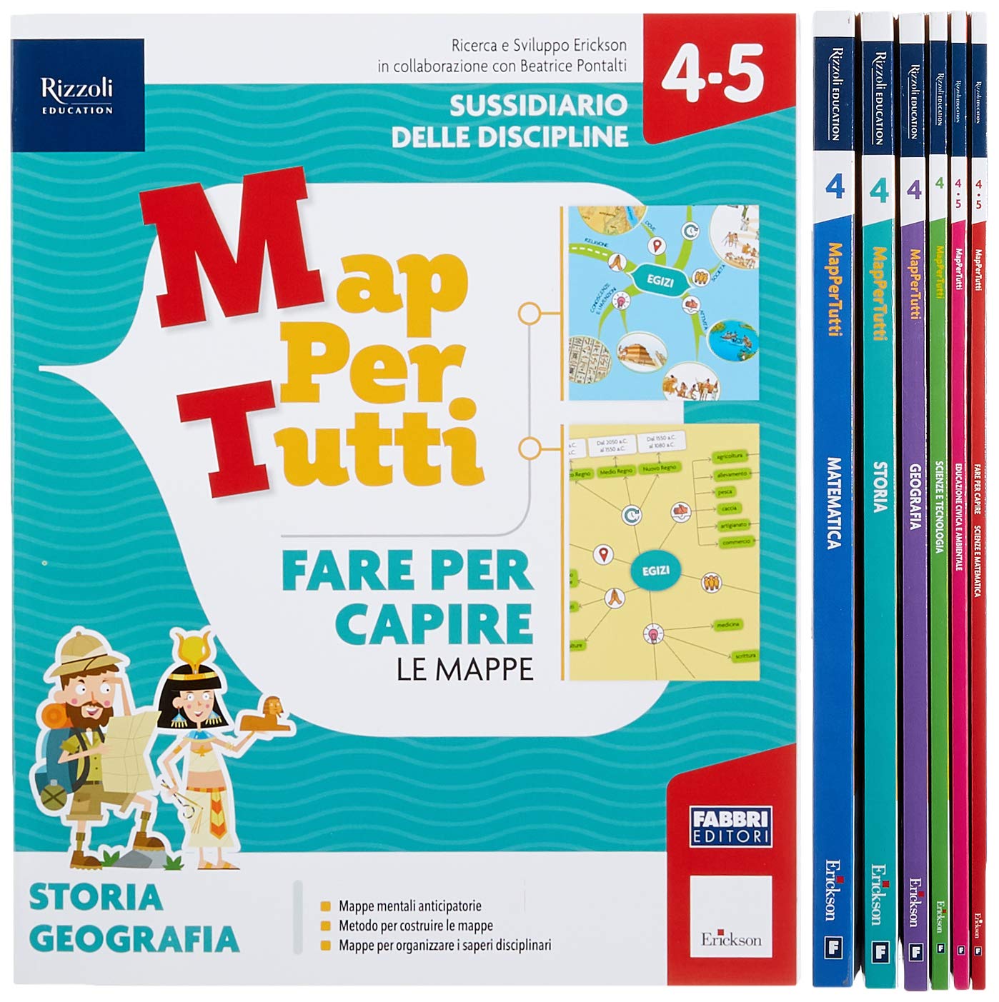 MapPerTutti. Classe 4 antropologico e scientifico (tomo separati). Per la Scuola elementare. Con e-book. Con espansione online (Vol. 1) book