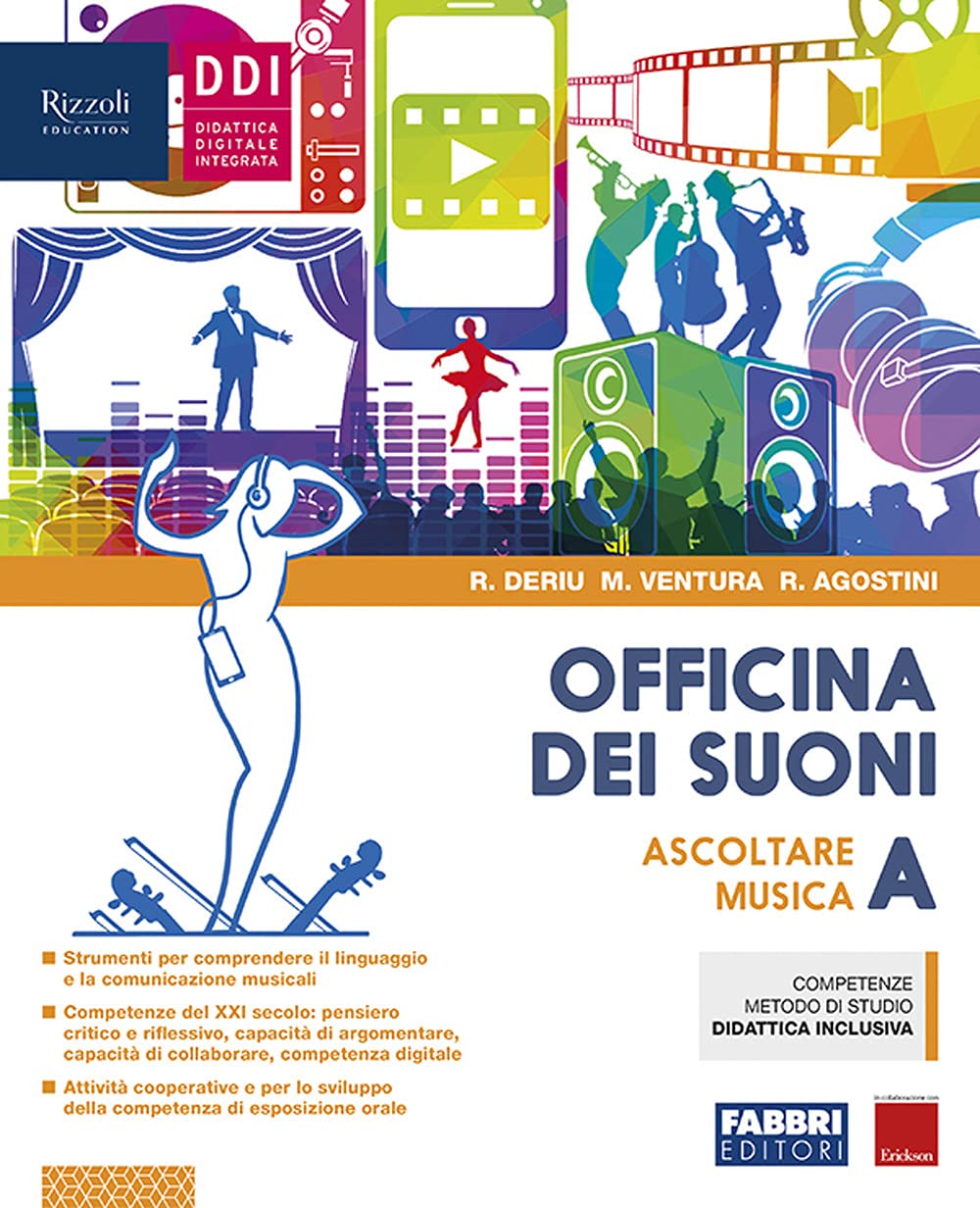 Officina dei suoni. Con Hub young, Hub kit e #lamusicanonsiferma. Per la Scuola media. Con e-book. Con espansione online. Ascoltare la musica (Vol. A) Study Guides