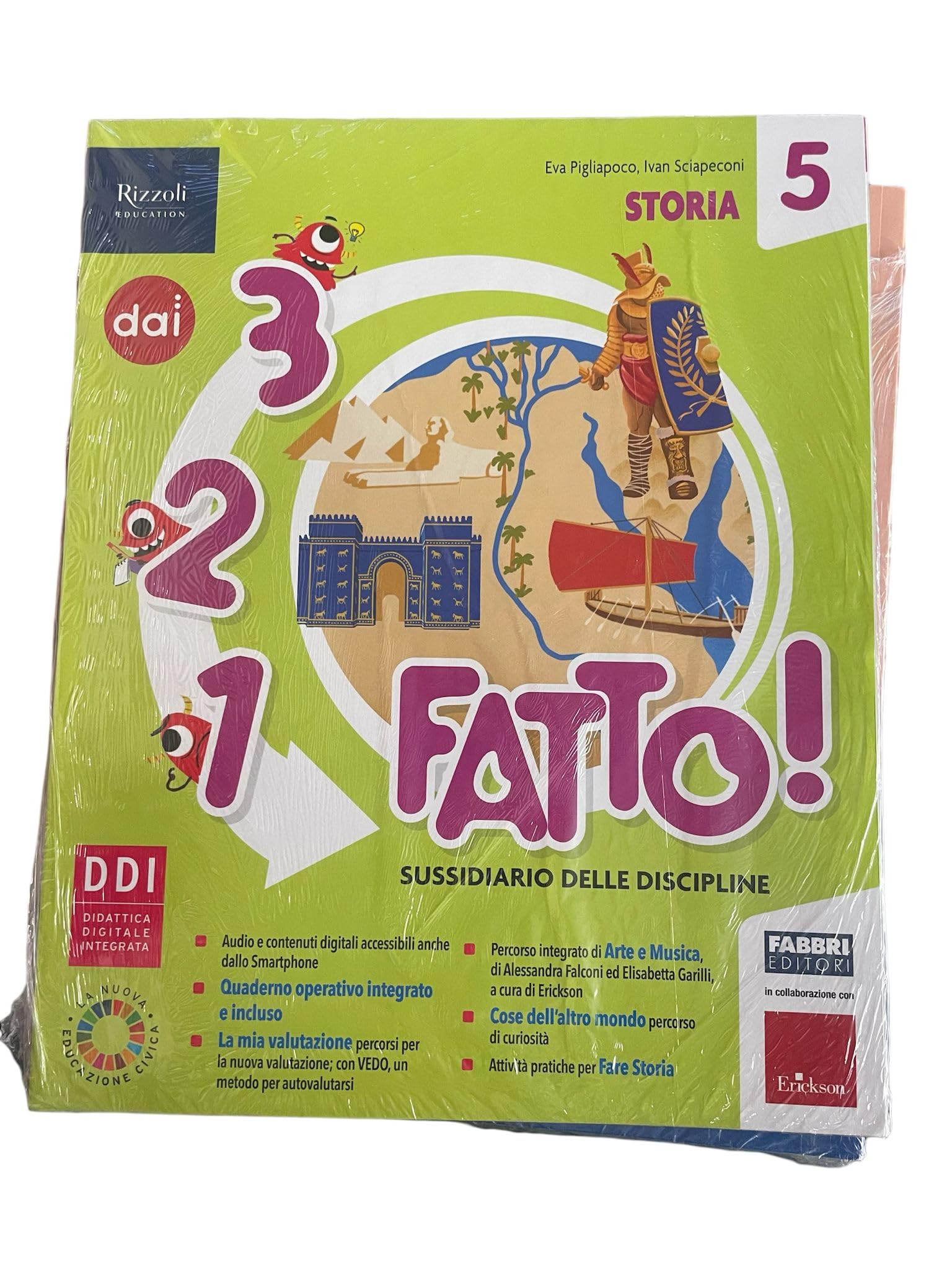 3 2 1 fatto! Antropologico. Con Storia, Geografia. Per la 5ª classe elementare. Con e-book. Con espansione online (Vol. 2) book