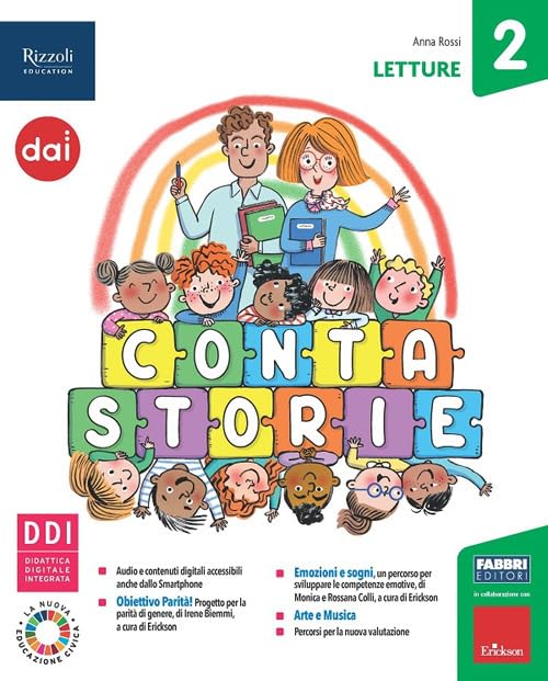 Contastorie. Con Letture, Grammatica e Scrittura con Quaderno, Storia e Geografia con Quaderno, + Matematica e Scienze con Quaderno. Per la 2ª classe ... Con e-book. Con espansione online (Vol. 2) book