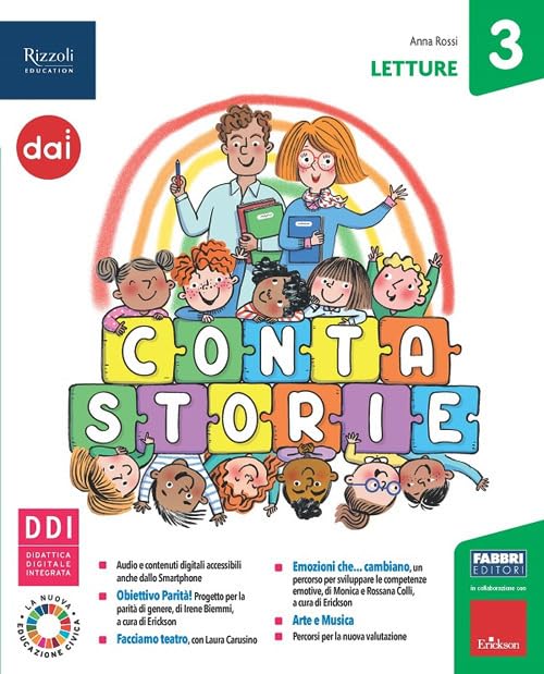 Contastorie. Con Letture, Grammatica e Scrittura con Quaderno, Storia e Geografia con Quaderno, + Matematica e Scienze con Quaderno. Per la 3ª classe ... Con e-book. Con espansione online (Vol. 3) book