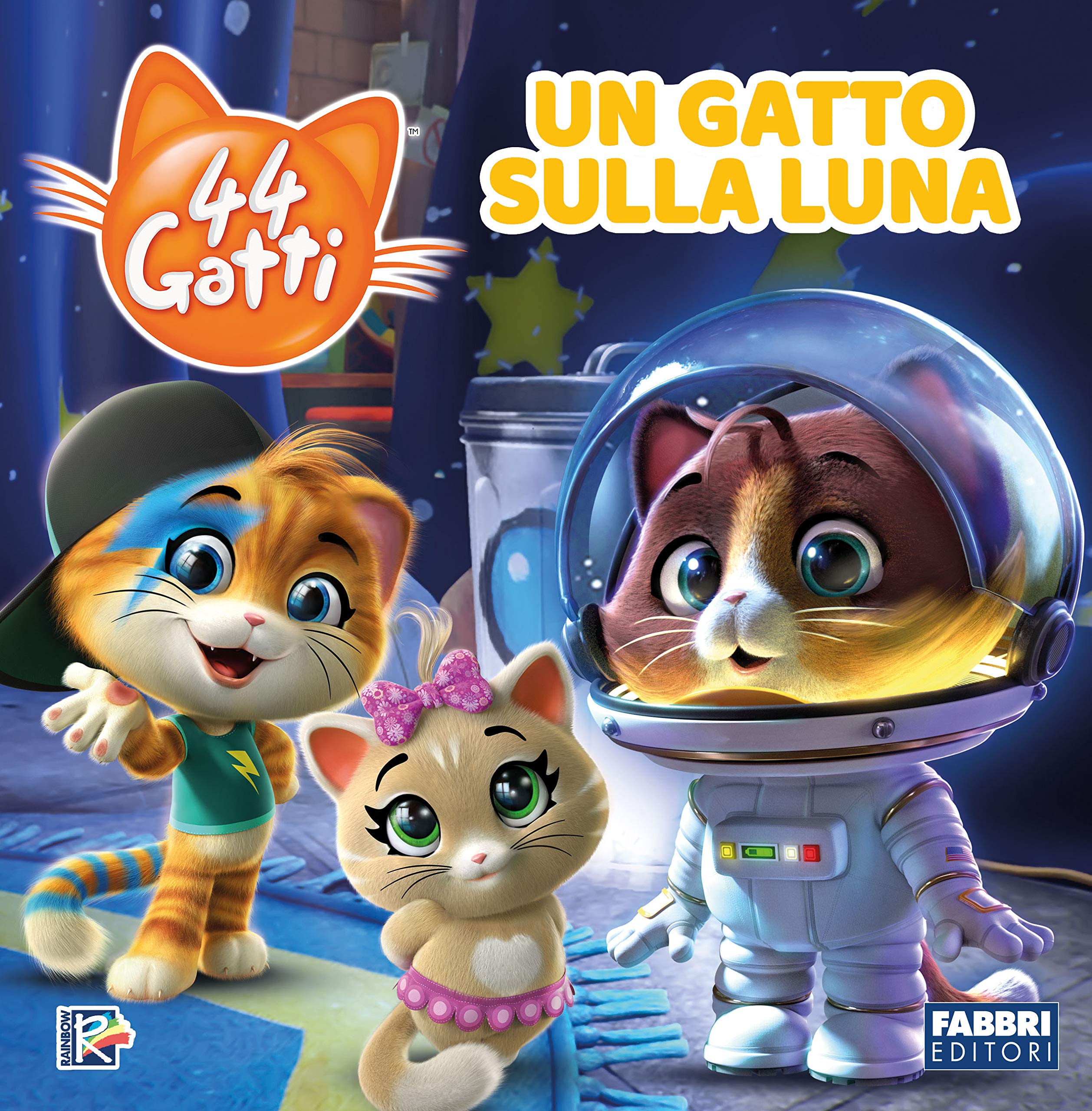 Un gatto sulla luna. 44 gatti. Storybook. Ediz. a colori book