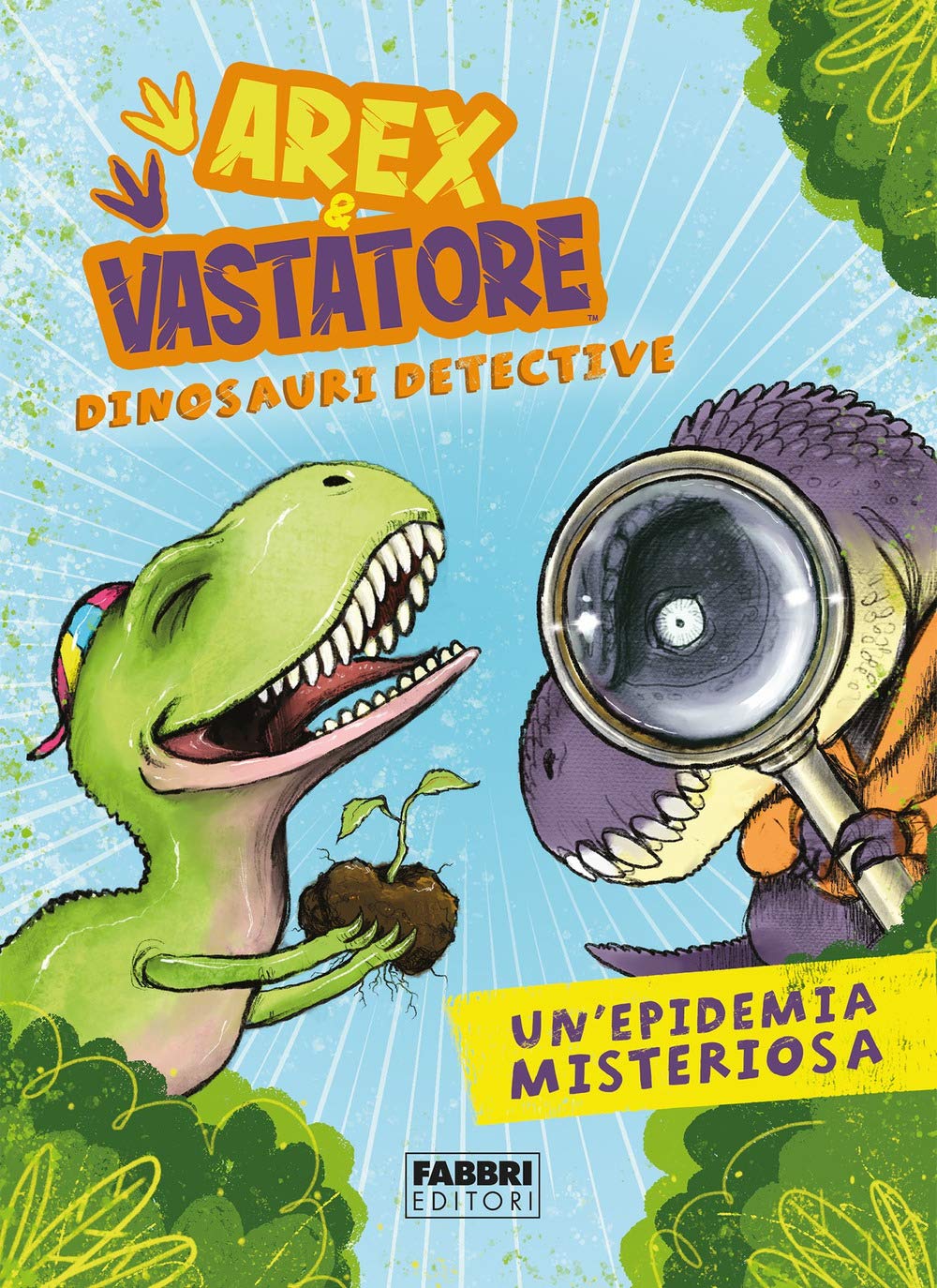 Un'epidemia misteriosa. Arex & Vastatore, dinosauri detective book