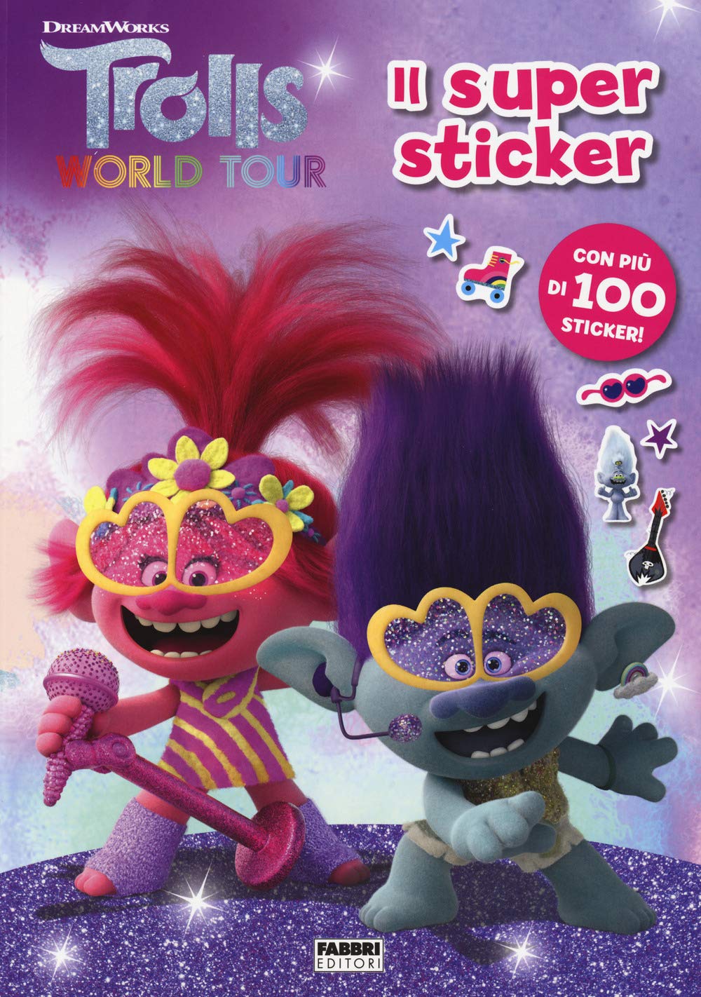 Trolls world tour. Il super sticker. Ediz. a colori book