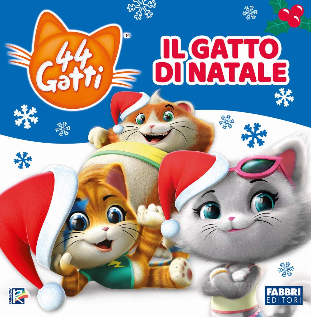 Il gatto di Natale. 44 gatti. Ediz. a colori book