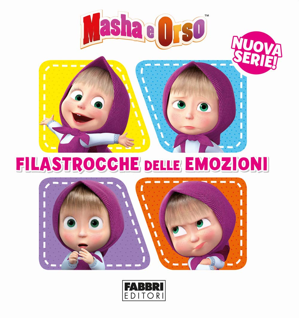 Filastrocche delle emozioni. Masha e Orso. Ediz. a colori book