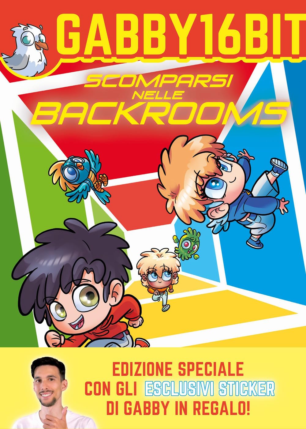 Scomparsi nelle backrooms. Con Adesivi Manga