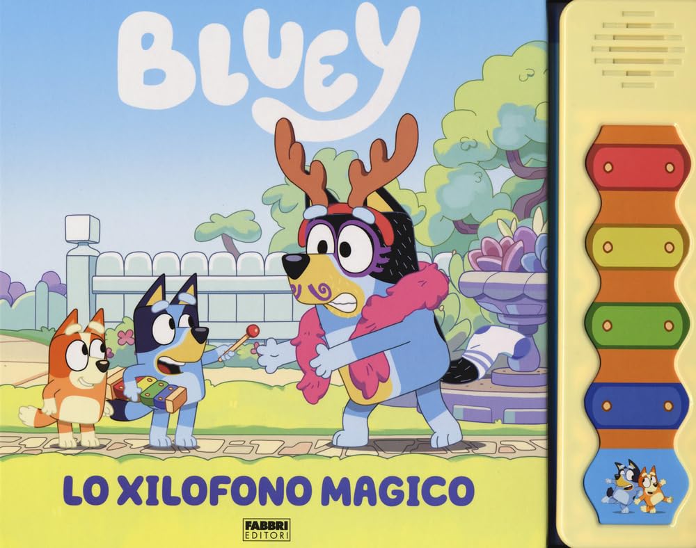 Lo xylofono magico. Bluey. Libro sonoro. Ediz. a colori book