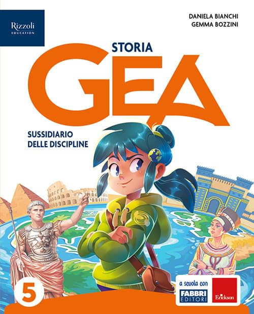 Gea. Sussidiario delle discipline. Tomo antropologico. Con Storia, Geografia, HUB kids, HUB kit. Per la 5ª classe della Scuola elementare. Con e-book. Con espansione online (Vol. 2) book